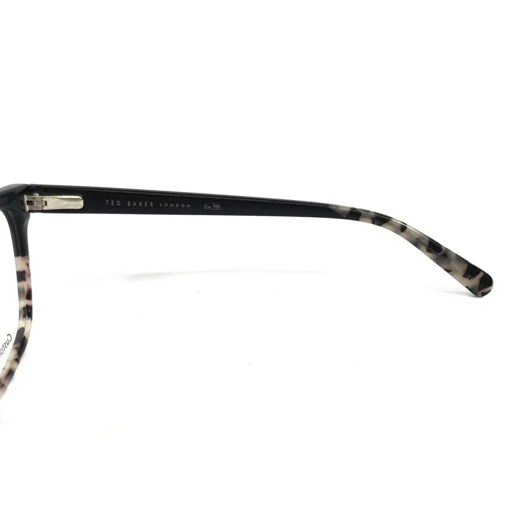Ted Baker Eyeglasses Frames TW020 BLK Black Tortoise Cat Eye Full Rim 54-17-140